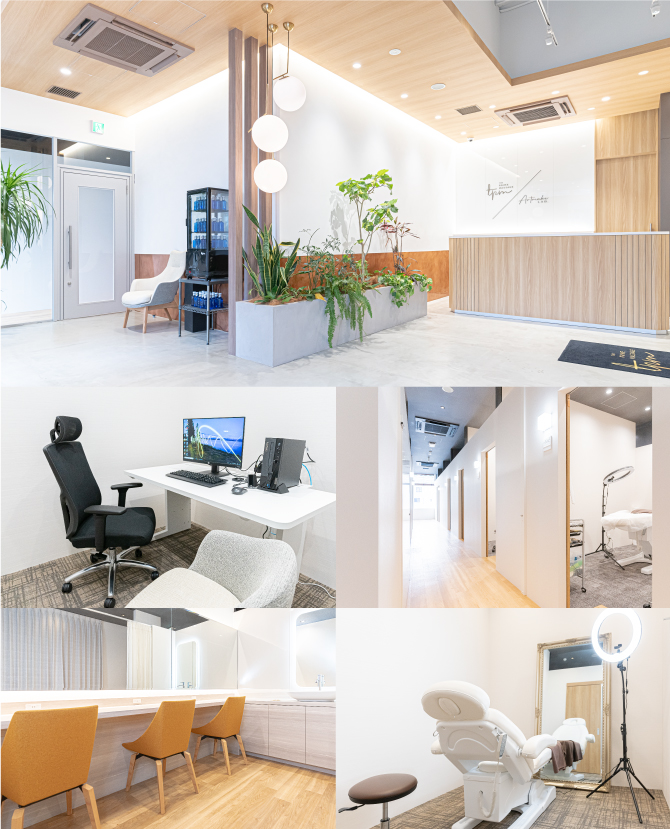 医療アートメイク　院内写真　カウンセリング・診察　東京・恵比寿のアートメイクラボ