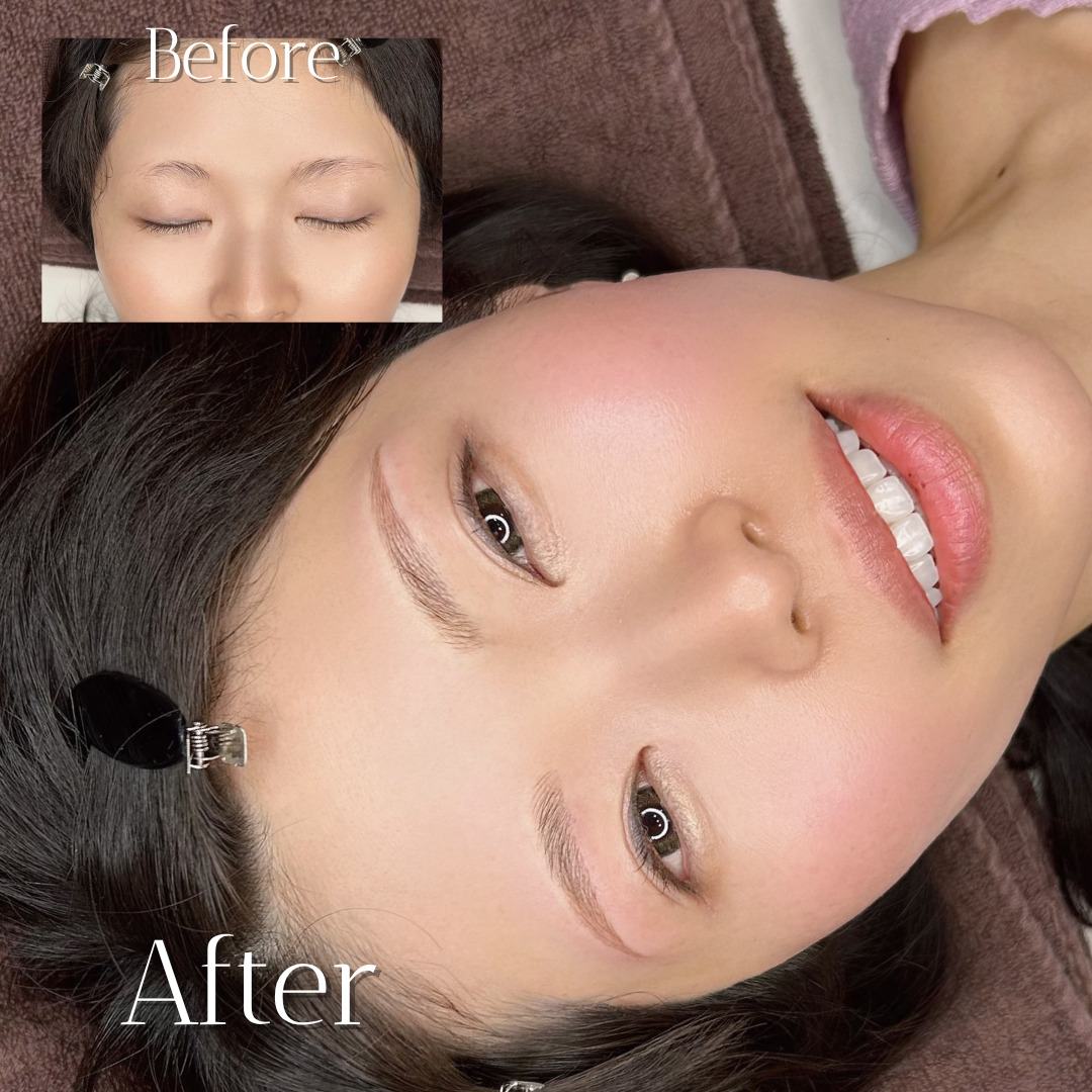 医療アートメイク症例写真　眉｜毛並み＋パウダー　東京・恵比寿のアートメイクラボ